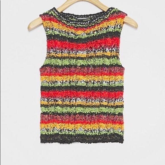 Anthropologie Audra Hand Knit Sweater Tank - Picture 1 of 4